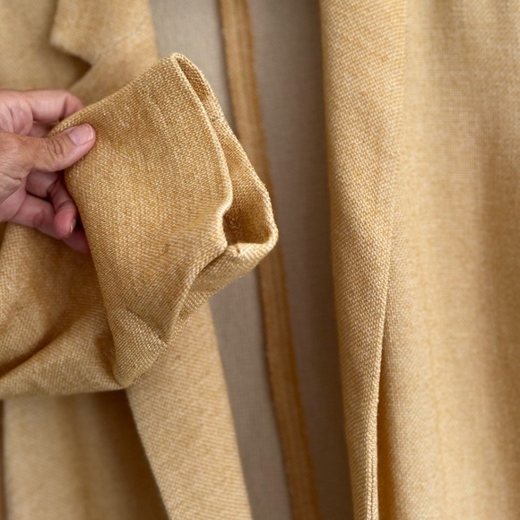 Zara relaxed fit duster trench coat cardigan lightweight  layering large - Picture 15 of 15